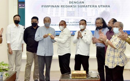 Gubsu Temu Ramah dan Buka Puasa Bareng Pemred di Sumut