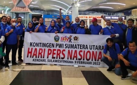 PWI Sumut Adopsi Kendari Menuju Persiapan HPN 2023 di Sumut