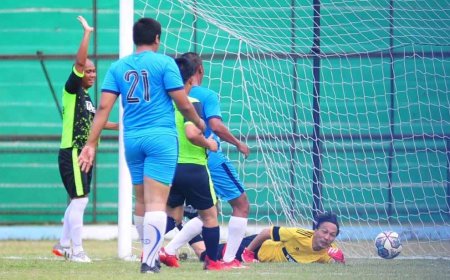 Persiapan Porwanas, Siwo PWI Sumut Jajal Kekuatan Kejari Medan