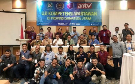 UKW PWI Sumut Angkatan 39: 30 Peserta, 27 Kompeten