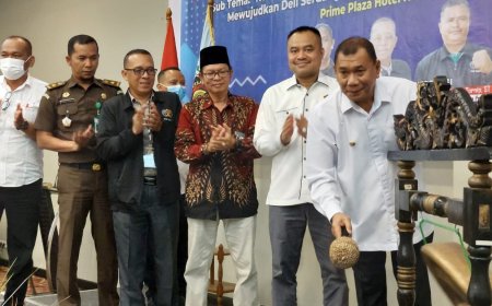 Ketua PWI Sumut Minta Perhatian Khusus Bupati Deli Serdang Tingkatkan SDM Wartawan