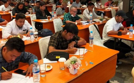 141 Wartawan di Sumut Ikuti Ujian PWI