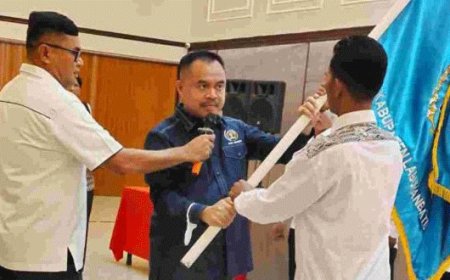 Rony Afrizal Sah Pimpin PWI Labuhanbatu