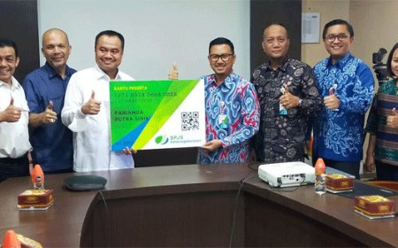 PWI Sumut Kerja Sama BPJS Ketenagakerjaan Tanggung Jiwa Anggota Rp42 Juta