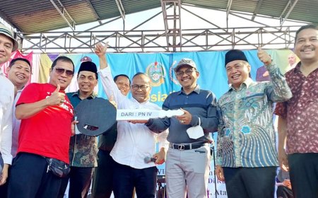 Hadiah Sepeda Motor Family Gathering PWI Sumut Milik Wartawan Medan dan Tj Balai