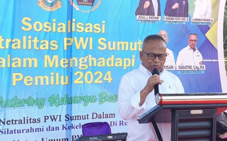 Atal Depari Ingatkan Seluruh Anggota PWI Jaga Netralitas di Pemilu 2024