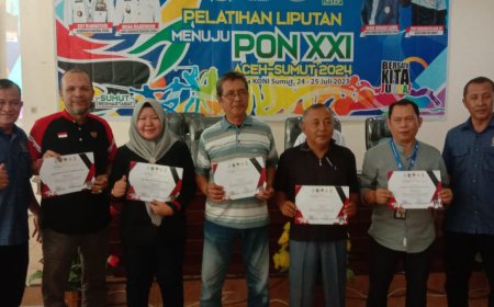 Pelatihan Liputan Menuju PON 2024 Sukses