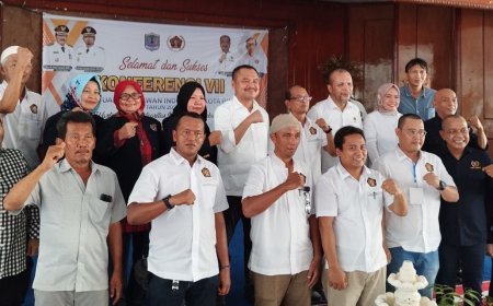 PWI Sumut Kukuhkan Pengurus PWI Kota Binjai Periode 2023-2026