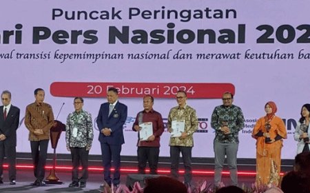 HPN 2024: Ketua DKP PWI Sumut Terima PCNO