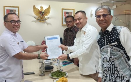 Kemeneg BUMN Terima Surat Permohonan Penglepasan Lahan Untuk Kompleks Perumahan PWI Sumut