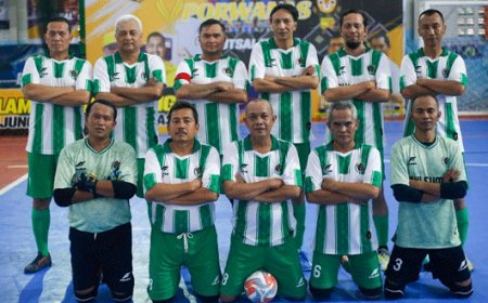 Porwanas 2024: Futsal PWI Sumut Jumpa Lampung