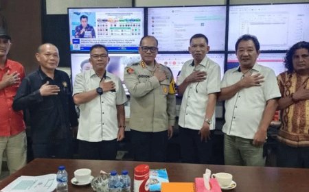 Kapolrestabes Medan Dukung Natal PWI Sumut 2024