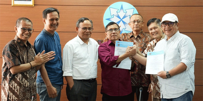 Disaksikan Dewan Pers, Panitia Bersama Kongres Persatuan PWI Terbentuk