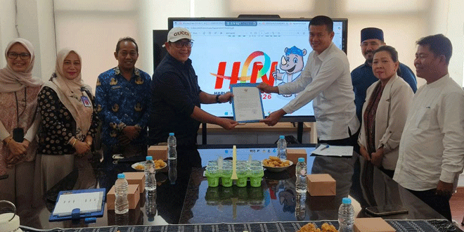 Gubernur Banten Teken Surat Resmi Kesediaan Tuan Rumah HPN 2026