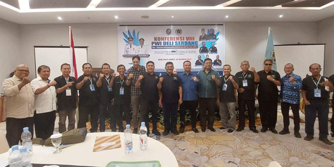 Duet Lisbon-Limbong Kembali Pimpin PWI Deliserdang  