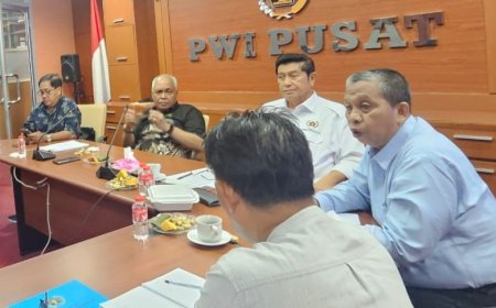PWI Pusat Sosialisasi Lima Peraturan Organisasi