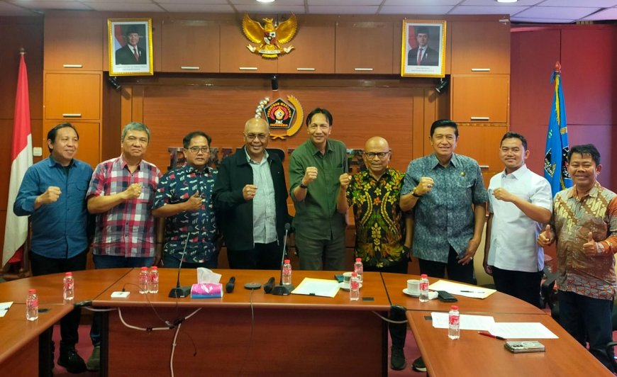 Perkuat Tekad Calon Ketua PWI Sumut, Austin Tumengkol Sowan Ke PWI Pusat